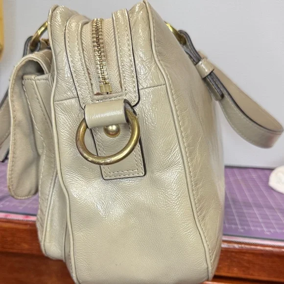 Coach Chelsea Putty Patent Leather Satchel Bag - Picture 8 of 16